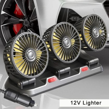 12v three fans